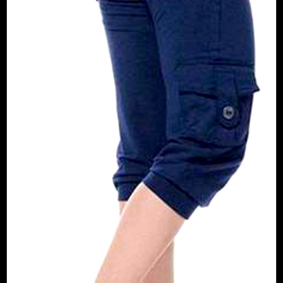 😎 2 for $17 😎 NWOT Cropped Capri Casual Pants - Picture 3 of 6